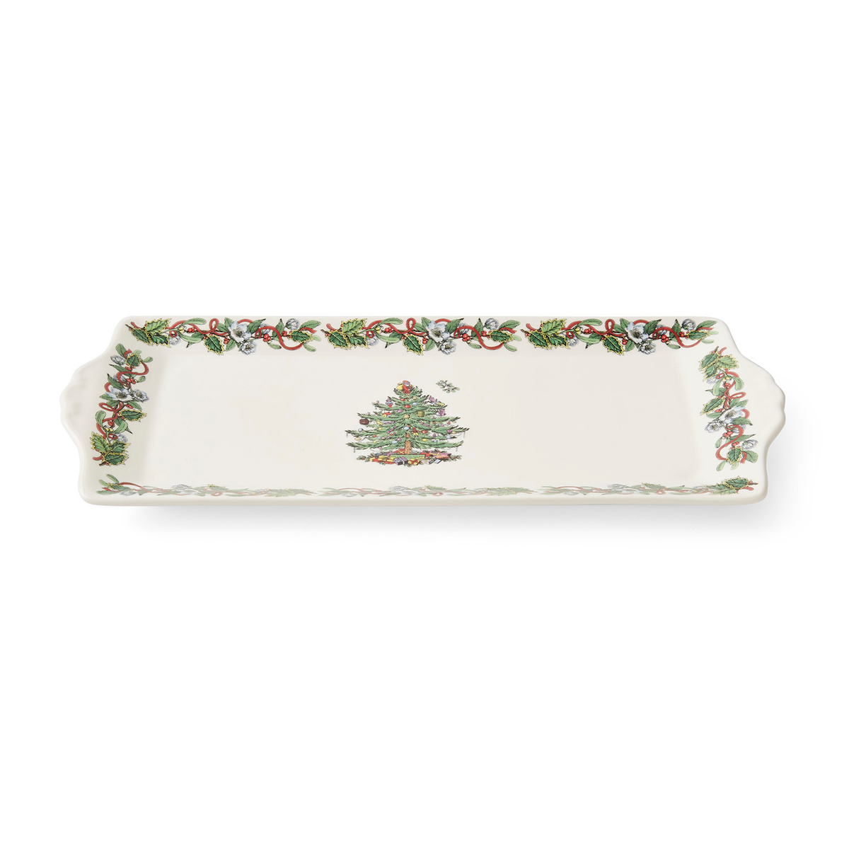 Spode Christmas Tree Wreath Serving Tray image number null
